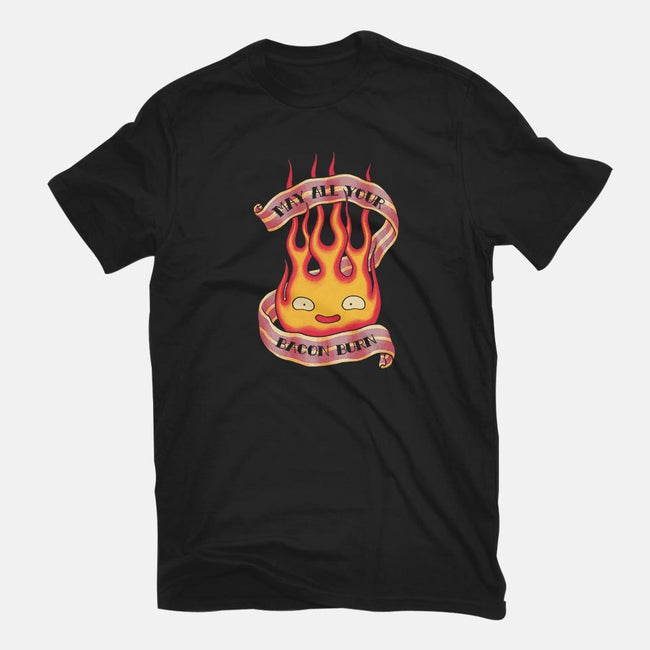 Bacon Burner-womens basic tee-spike00