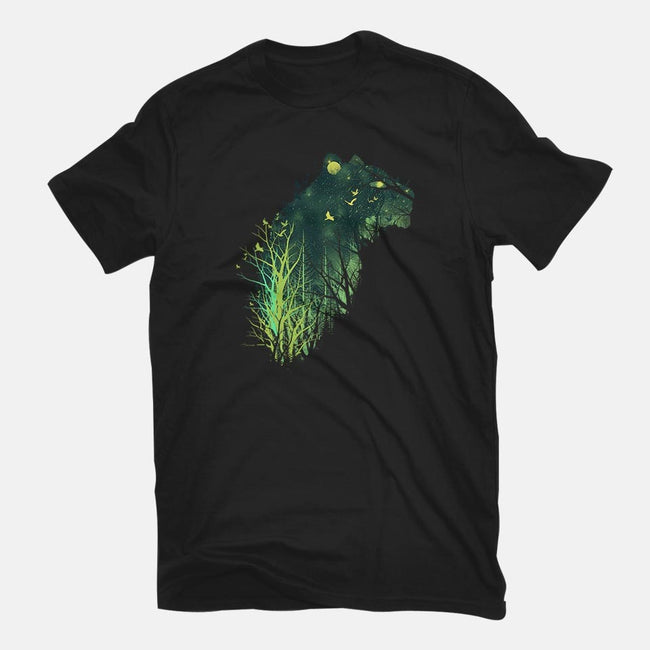 Space Tiger-womens basic tee-dandingeroz