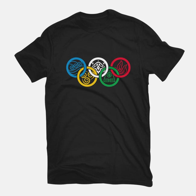 Bending Olympics-mens premium tee-KindaCreative