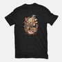 Ramen Pool Party-womens fitted tee-ilustrata