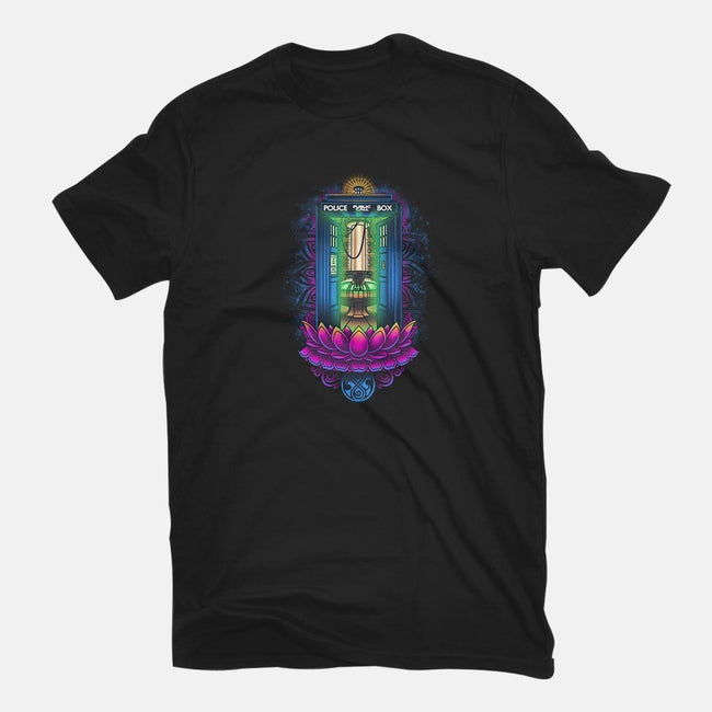 Enlightened Police Box-mens long sleeved tee-Bamboota