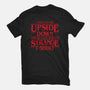 I Went to the Upside Down-womens basic tee-Olipop