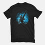 Space Avatar-womens fitted tee-kharmazero