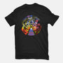 The Rainbow Road-mens basic tee-troeks