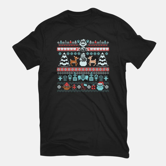 The Island of Misfit Sweaters-womens fitted tee-tomkurzanski