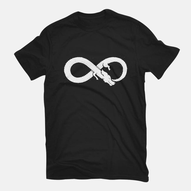 Never Ends-mens long sleeved tee-DinoMike