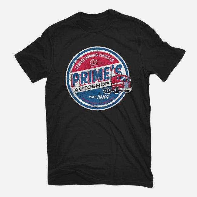 Prime's Autoshop-womens basic tee-Nemons