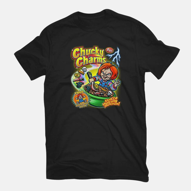 Chucky Charms-womens basic tee-Punksthetic