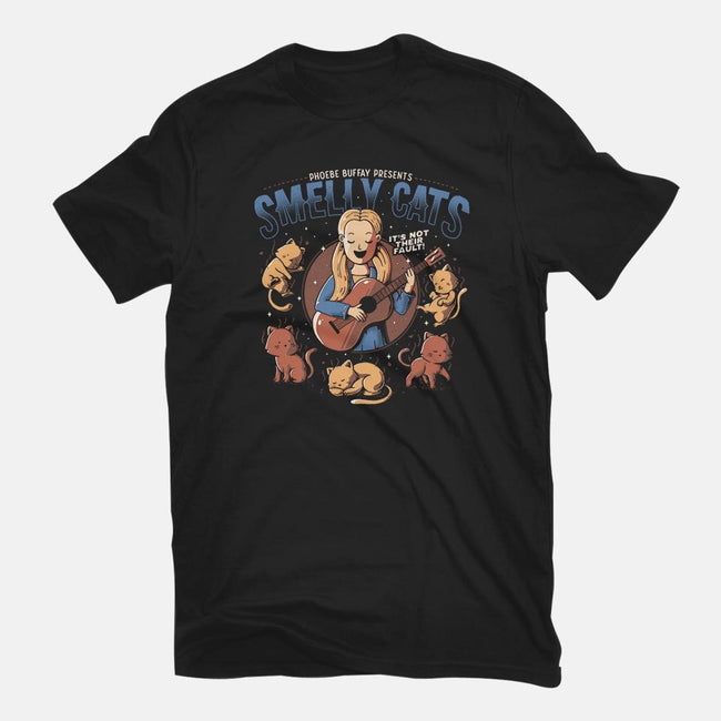 Smelly Cats-womens basic tee-eduely
