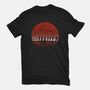 The Fellowship of the Horror-womens fitted tee-ddjvigo