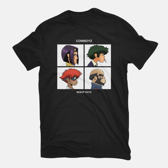 Bebop Days-womens basic tee-Boggs Nicolas