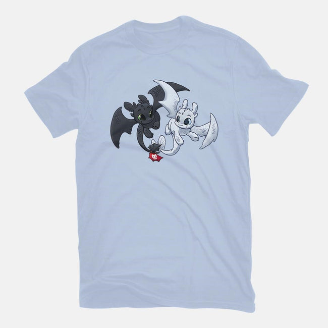 Wings-womens fitted tee-DoOomcat