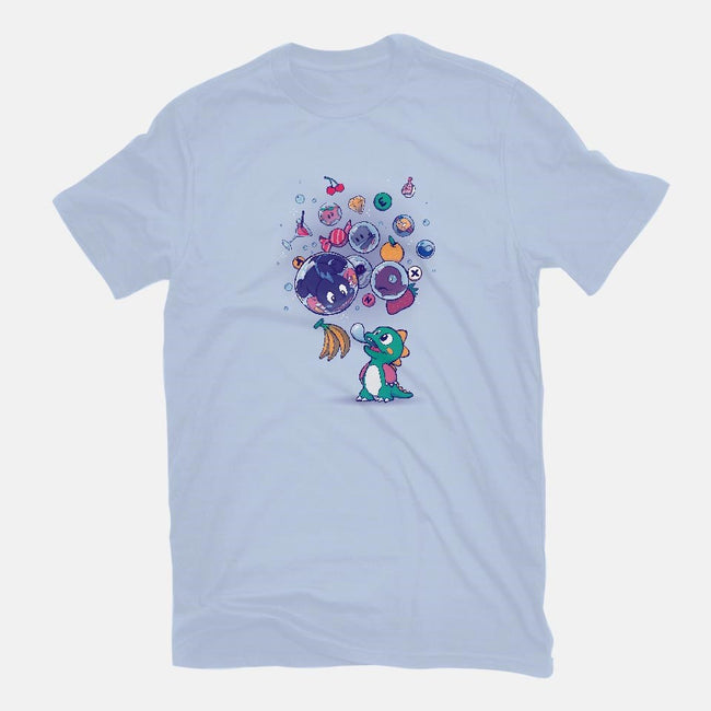 Many Bubbles-womens basic tee-ursulalopez