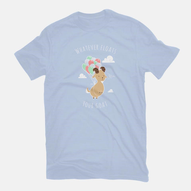 Whatever Floats Your Goat-womens basic tee-ChocolateRaisinFury