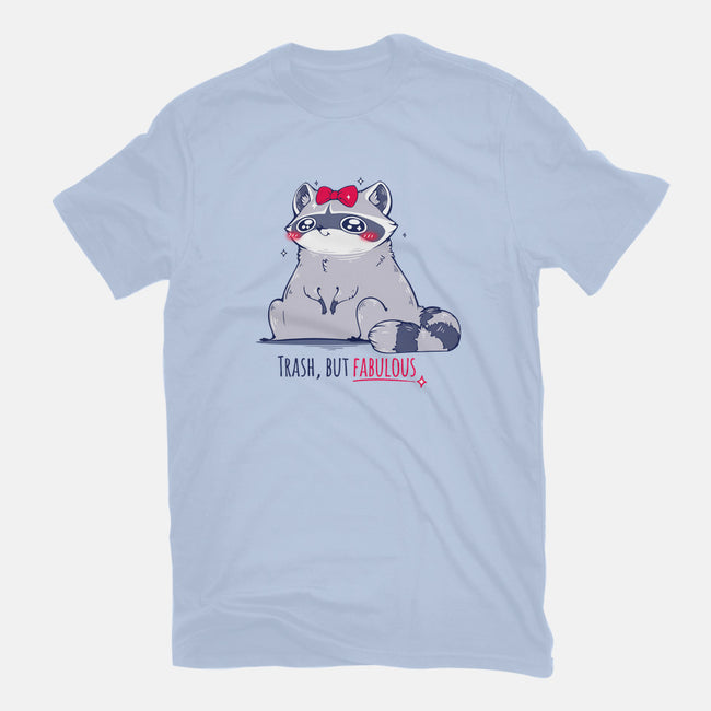 Trash But Fabulous-womens basic tee-ChocolateRaisinFury