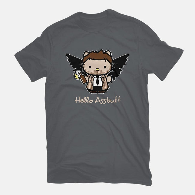 Hello Assbutt-womens basic tee-Matt Parsons
