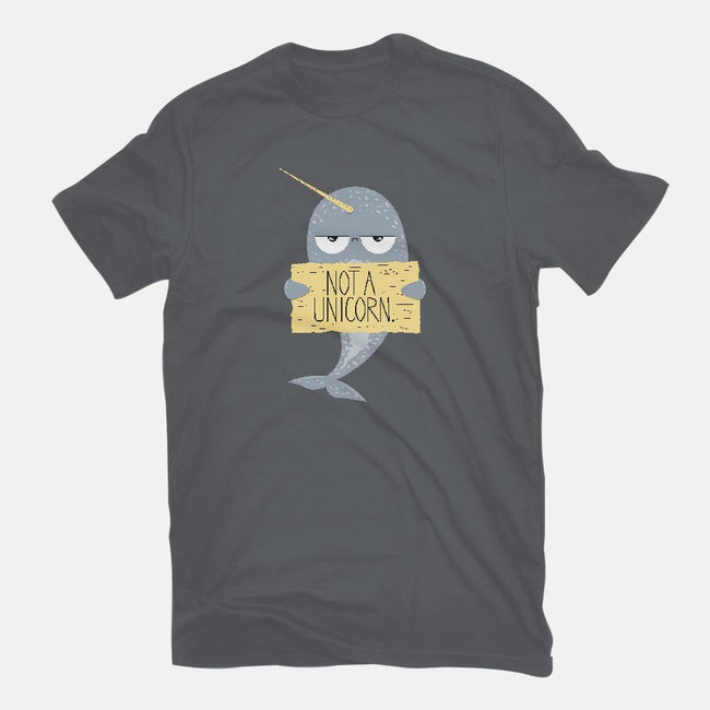 Not A Unicorn-mens long sleeved tee-PolySciGuy