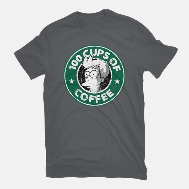 100 Cups of Coffee-mens long sleeved tee-Barbadifuoco