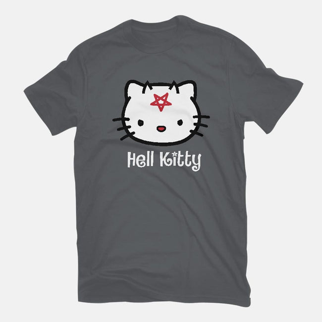 Hell Kitty-womens basic tee-spike00