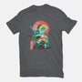 Ukiyo-E Hyrule Hero-mens long sleeved tee-dandingeroz