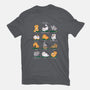 Cat Yoga-womens basic tee-queenmob