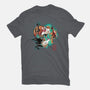 Sun Goddess-womens fitted tee-etcherSketch