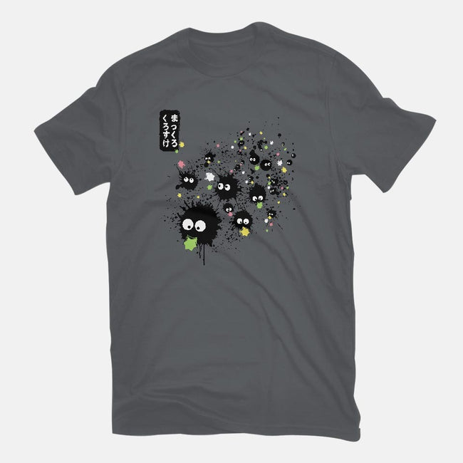 Makkuro Kurosuke Ink-womens fitted tee-DrMonekers
