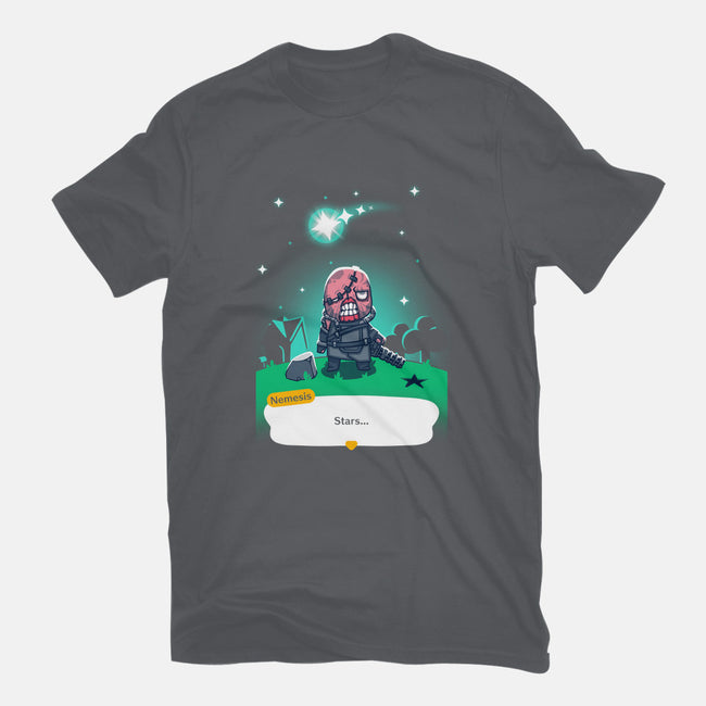 Stars-womens fitted tee-theteenosaur