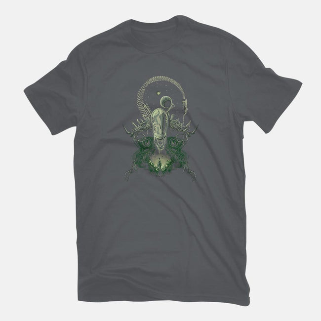 Alien's Nightmare-womens fitted tee-Harantula