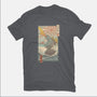 King Kaiju Ukiyo-E-womens basic tee-vp021