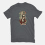 Guardian of Time-womens fitted tee-Eriphyle
