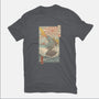 King Kaiju Ukiyo-E-womens fitted tee-vp021