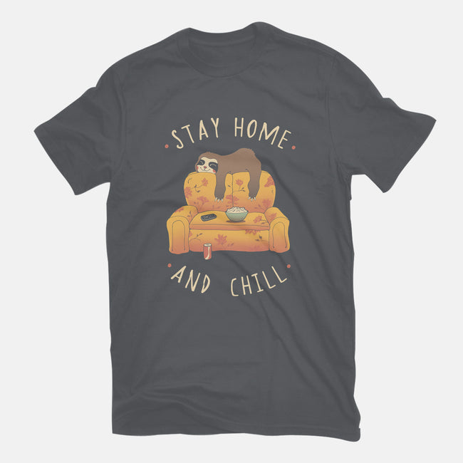 Stay Home And Chill-mens premium tee-vp021