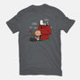 Peanuts of the Dead-womens fitted tee-Boggs Nicolas