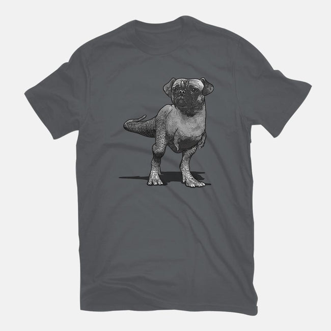 Pugussaurus Rex-youth basic tee-JCMaziu