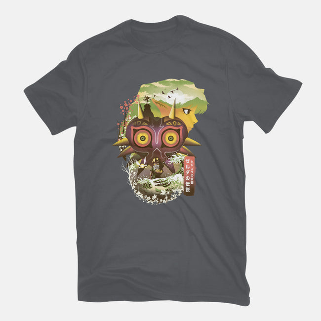 Ukiyo-E Majora-mens heavyweight tee-dandingeroz