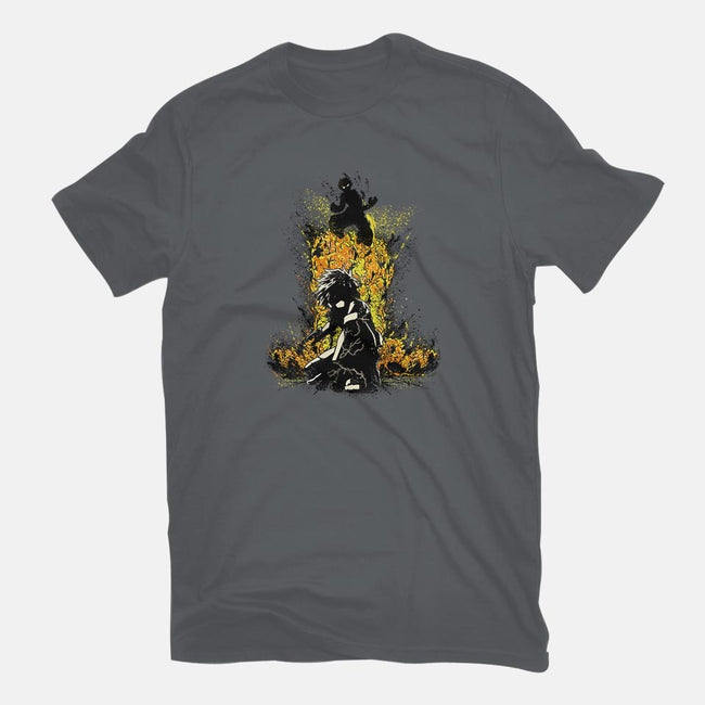 Dekuuu!!!-womens fitted tee-Dracortis