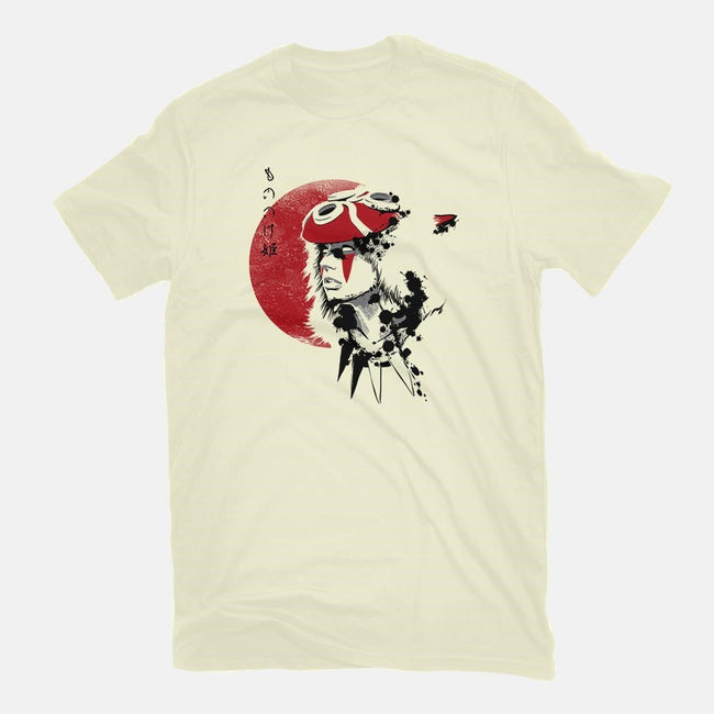 Red Sun Princess-womens fitted tee-ddjvigo