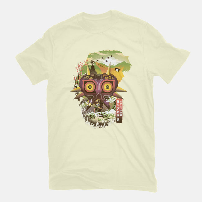 Ukiyo-E Majora-mens heavyweight tee-dandingeroz