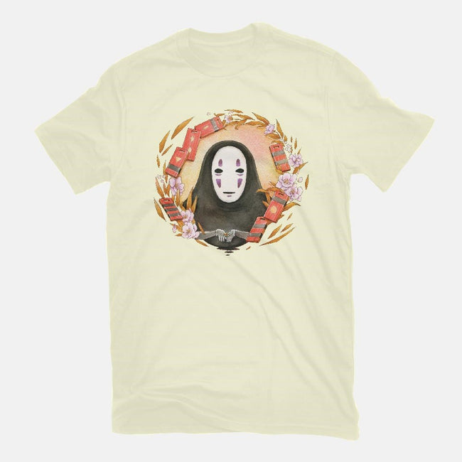 No Face-womens fitted tee-Cinnamoron