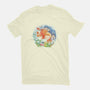 Sea Sisters-womens basic tee-littlebird.bigwolf