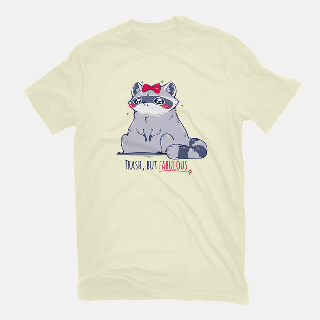 Trash But Fabulous-womens basic tee-ChocolateRaisinFury