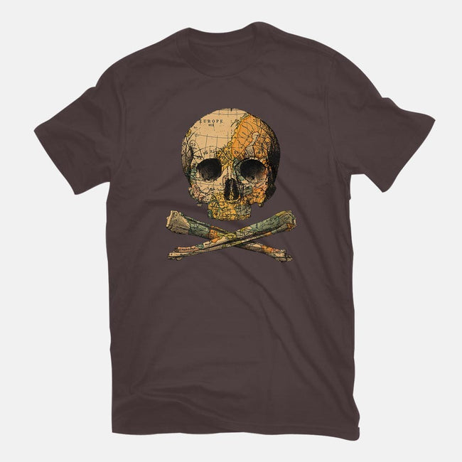 Treasure Map-womens fitted tee-tobefonseca