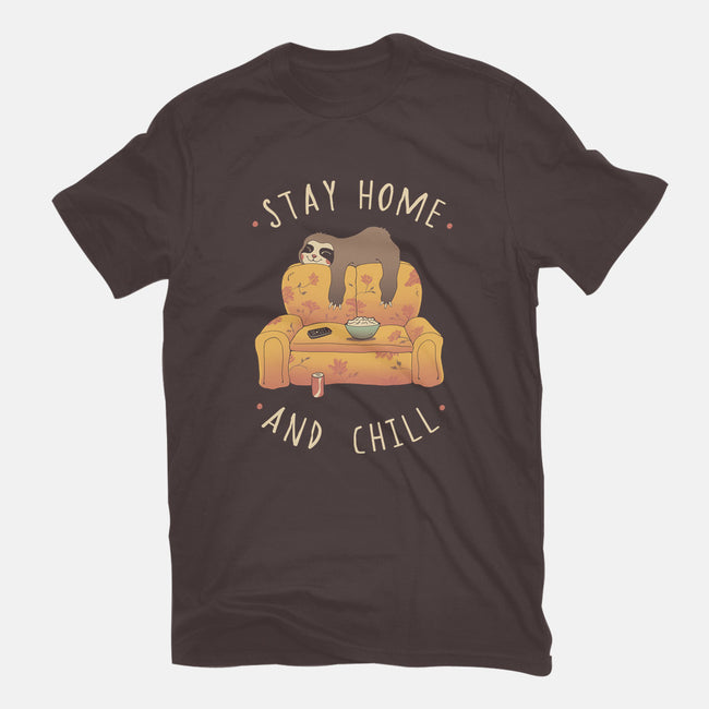 Stay Home And Chill-youth basic tee-vp021