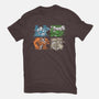 Jazzbenders-womens fitted tee-SXStudios