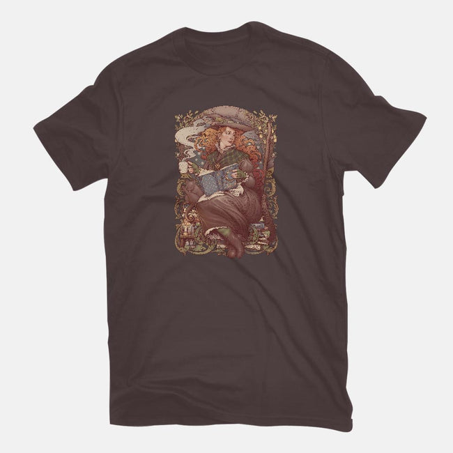Nouveau Folk Witch-womens basic tee-MedusaD