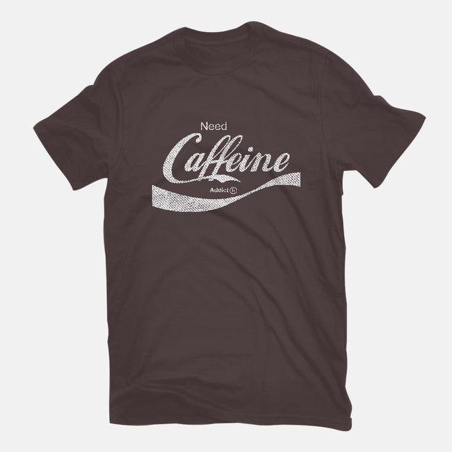 Need Caffeine-womens fitted tee-Melonseta