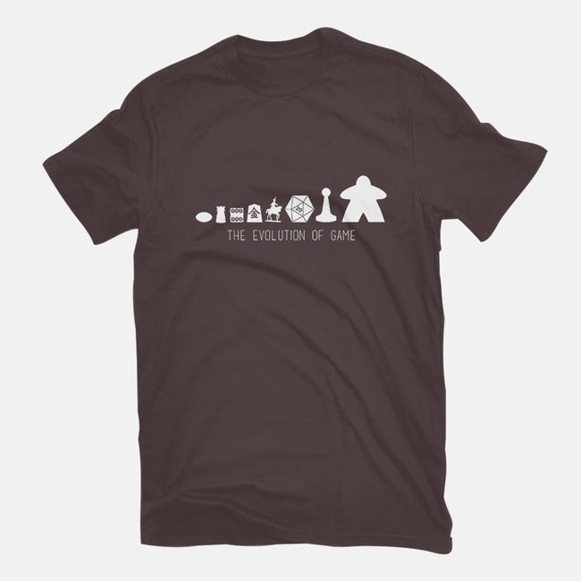 Evolution of Game-womens fitted tee-CupidsArt