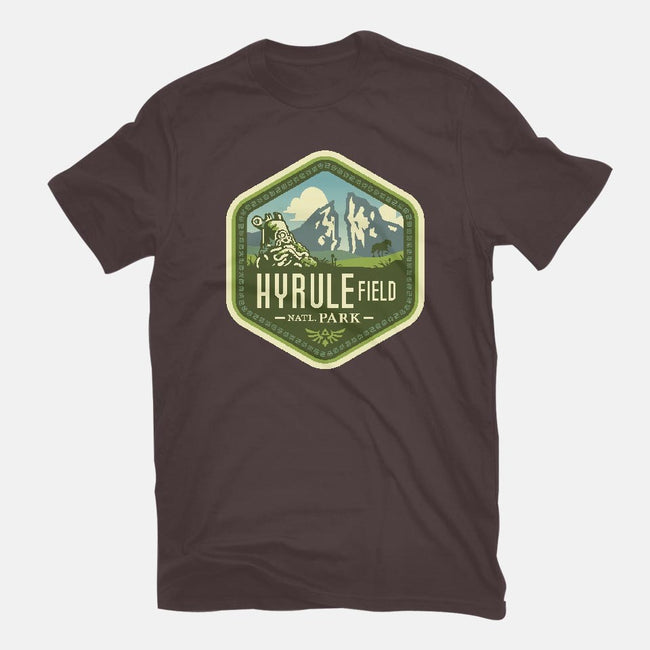 Hyrule Field National Park-youth basic tee-chocopants