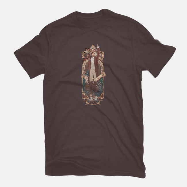 Not Throwing Away My Shot-womens basic tee-MeganLara